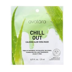 chill out face mask helps to soothe and help stressed skin to relax. use this sheet mask to hydrate, keep skin supple and smooth and restore skin's natural radiance. Take a chill break with ingredients like gingko, aloe, jojoba esters and hyaluronic acid. Always paraben free and fragrance free.  Enjoy! Aloe Vera Mask, Aloe On Face, Gingko Biloba, Face Sheet Mask, Licorice Root Extract, Facial Cleansers, Facial Moisturizers, Gel Moisturizer, Dye Free