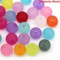 400 Round Frosted Pastel Acrylic Matte Beads 10mm with 1.6mm Hole Bubblegum Beads, Bead Shop, Beads For Jewelry Making, Beads For Jewelry, Beading Supplies, Acrylic Beads, How To Make Beads, Jewelry Making Beads, Spacer Beads