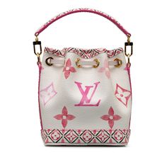 LOUIS VUITTON Monogram Giant By the Pool Nano Noe Bucket BagThe Nano Noe features a monogram canvas body, a flat handle, a detachable flat shoulder strap, and an open top with drawstring closure. Comes with dust bagLength: 15.00cm x Width: 12.00cm x Depth: 10.00cm. Balenciaga Top Handle Bag, Rfid Tag, Burberry Shoes, Purple Bags, Prada Crossbody Bag, Vuitton Bag, Open Top, Chanel Handbags, The Pool