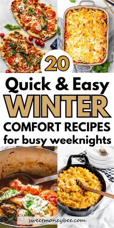 20 quick and easy winter comfort recipes for busy nights