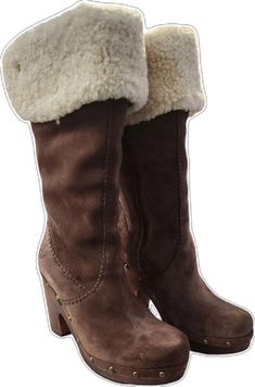 Sheepskin Round Toe Boots, Winter Suede Lined Heeled Boots With Round Toe, Winter Heeled Boots With Suede Lining And Round Toe, Winter High Heeled Boots With Suede Lining, Winter High Heel Boots With Suede Lining, Winter Leather Heeled Boots With Suede Lining, Western Theme, Stock Pictures, Heeled Ankle Boots