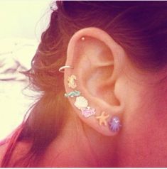 Dope Jewelry Accessories, Funky Jewelry, Jewelry Lookbook, Ear Piercing, Girly Jewelry, Dream Jewelry, Jewelry Inspo