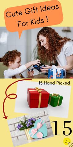 the gift ideas for kids are here to help them learn how to make gifts with their own hands