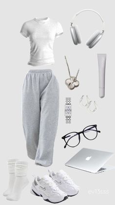 Outfit Ideas For School In Winter, Ash Style Outfit, Outfit Ideas Sport, Sport Outfit Ideas, Outfits For The Gym, Outfit Ideas For School Summer, Outfit Sport, Gymwear Outfits, Outfit Comfortable