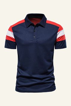 This short-sleeve polo is made with comfortable fabric, regular fit through the chest for a relaxed, unrestricted fit maximize comfort Dumbell Workout, Polo Design, Navy Shorts, Work Shirts, Sport Wear, Short Sleeve Polo, Mens Polo Shirts, Polo Shirts