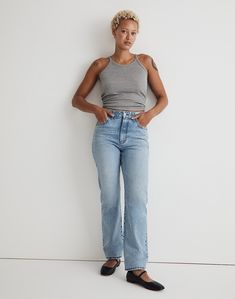 The Ultimate Guide to Styling Straight Leg Jeans (2024) Workwear Essentials, Curvy Women Jeans, Curvy Jeans