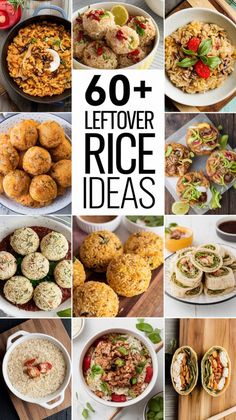 Got leftover rice? Turn it into something amazing with these quick and delicious recipes. From fried rice to rice pudding, the possibilities are endless! #LeftoverRice #EasyCooking #QuickMeals Sticky Rice Leftovers, Leftover Rice And Beans Recipes, Leftover Rice Soup, Ideas For Leftover Rice, Leftover Sticky Rice Recipe, What To Do With Leftover White Rice, Recipe For Leftover Rice, Recipes Using Leftover Rice, Leftover Rice Recipe