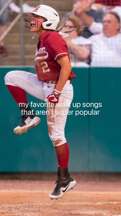 a baseball player jumping in the air with his foot on home plate and words above him that read, when the catcher and the pitcher plan to trick you at bat