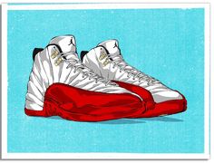 The Twelve: Wear Your Jays Jordan 12 Silkscreen Print by Eric Pagsanjan Banksy Stencil, Stencil Printing, Pop Art Movement, Graffiti Artwork, Silkscreen Print, Jordan 12 Retro, Selling Prints, Jordan 12, Jordans 12