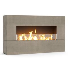 American Fyre Designs 211 Milan Low Linear Outdoor Gas Fireplace Fireplace Light, Fire Element, Fire Features