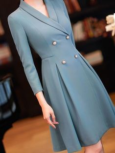 Elegant Midi Dresses, Stil Elegant, Elegant Dresses For Women, Meryl Streep, Sleeve Dresses, Formal Outfit, Blazer Fashion, Classy Dress, Elegant Outfit