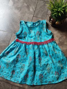 Baby girl frock in blue #babyfashion #frockdesigns Girl Frock, Dress For Baby Girl, Dress For Baby, Frocks For Girls, Baby Dresses, Baby Dress, Baby Fashion