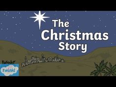 the christmas story is shown in this animated video