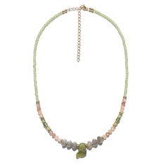 Raw Peridot and Labradorite Necklace – Lovepray jewelry Women In Africa, Raw Peridot, Support Women, Peridot Pendant, Labradorite Necklace, For Good Luck, Labradorite Necklaces, August Birth Stone, Delicate Necklace