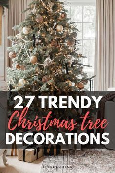 Christmas Tree Ideas Green, Trendy Christmas Decor, Tree Ideas Christmas, Christmas Tree Decorations Ribbon, Gold Pencil, Christmas Window Painting, White Christmas Tree Ideas, Ideas Christmas Tree, Christmas Decorations Centerpiece