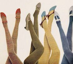 Funky Tights, Cool Tights, 60s Aesthetic, Colored Tights, Community Space, I'm With The Band, Mode Inspo, 60s Fashion, A Song