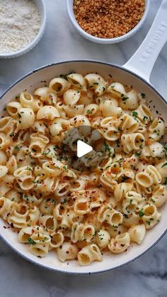 The Pasta Table • Jessica on Instagram: "✨Garlic Butter Baked Brie Pasta✨

Garlic butter baked brie lumache topped with toasted panko breadcrumbs - a cozy winter pasta dish! 

Full recipe at the link in my bio! 

Ingredients:
- 1/2 lb. lumache or other short pasta
- 4 tbsp. unsalted butter
- 4 garlic cloves, minced
- 1 tbsp. Italian parsley, chopped
- 1 tsp. crushed red chili pepper
- 8 oz. Brie or Camembert cheese.
- 1/3 cup lemon-garlic panko breadcrumbs

Lemon-Garlic Panko Breadcrumbs:
- 1/2 cup plain panko breadcrumbs 
- 2 tbsp. extra virgin olive oil
- 1 garlic clove, minced
- Juice of 1/2 lemon
- 1/4 tsp. salt 

#pasta #recipe #cooking #easyrecipe #pastalover #cheese #ThePastaTable" Winter Pasta Dishes, Winter Pasta, Tiktok Hacks, Red Chili Peppers, Pasta Lover, Baked Brie, Garlic Butter, Chili Pepper, Bread Crumbs