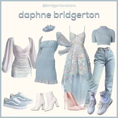 Angelcore Aesthetic Outfits, Angel Core Outfit, Angelcore Outfits, Bridgerton Outfits, Princess Aesthetic Outfits, Bridgerton Fashion, Bridgerton Aesthetic