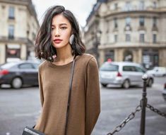 Hair Lob, Lob Hairstyle, Short Wavy Hair, Asian Hair, Long Bob, Looks Chic, Shoulder Length Hair, Love Hair