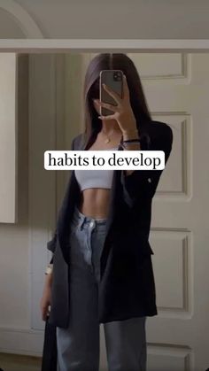 Habits To Develop, Suitcases Travel, Effective Study Tips, Beauty Routine Tips, Self Care Bullet Journal, Girl Advice, Life Routines, Teen Life Hacks