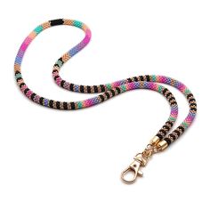 Designed with nurses in mind, this pink beaded lanyard adds a feminine touch to essential accessories. It’s not just about functionality, it's about expressing your personal style in every aspect of your work. Nurse Lanyard, Beaded Lanyard, Teacher Lanyard, Beaded Lanyards, Handmade Beaded Jewelry, Native American Fashion, Camera Phone, Beaded Hoops, Name Tag