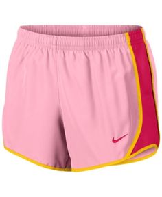 Nike Big Girls Dri-fit Dry Tempo Running Shorts - Pink M (10/12) Stretch Shorts For School, Stretch Shorts For School In Spring, Spring School Shorts With Stretch, Nike Fitted Pink Shorts, Pink Nike Fitted Shorts, Nike Pink Fitted Shorts, Fitted Pink Nike Shorts, Pink Short Bottoms For School, Pink Short Length School Bottoms