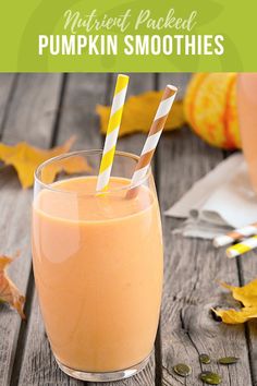 These sweet and delicious Pumpkin Smoothies are packed with good for you ingredients and fall flavor. Your kids will love them! #smoothies #fallrecipes #breakfastsforkids #afterschoolsnacks Bee Pollen Smoothie, Pumpkin Spice Smoothie Recipe, Lemon Smoothie, Pumpkin Spice Smoothie, Apricot Smoothie, Pumpkin Smoothie, Super Healthy Kids, Smoothie Prep, Yummy Smoothie Recipes