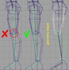 an image of the legs and feet of a person with different angles to their body