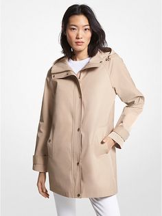 Minute By Minute, Minimalist Jacket, Hooded Raincoat, Raincoats For Women, In Between, Almost Perfect, Light Jacket, Color Khaki, Clothes For Sale