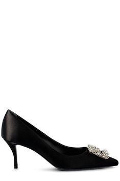 Embellished Pointed Toe Pumps Roger Vivier, Sneaker Wedge, Luxury Accessories, Yoga Wear, Manolo Blahnik, Valentino Garavani, High Heel Shoes, Women Collection, Shoe Laces