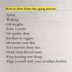 This is key!! As much as I believe in aging graciously, there are ways to slow it down. ... ... ... ... ... ... ... ... #nutrition #nutritionist #holisticnutrition #holisticnutritionist #nutritioncoach #nutritioncoaching #nutritiontips #nutritionadvice #nutritioneducation #nutritionaltherapy #nutritionalcleansing #health #healthy #healthylifestyle #lifestyle #wholefoodnutrition #healthyfood #healthyfoods #healthyeating #healthcoach #diet #dietitian #dietplan #foodie #motivation #vegan #vegannutrition #goodnutrition #bestnutrition #nutritionmatters Nutritional Cleansing, Nutritional Therapy, Holistic Nutritionist, Vegan Nutrition, Holistic Nutrition, Nutrition Education, Balanced Lifestyle, Nutrition Coach, Aging Process