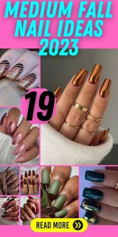 Fall Nails Designs Acrylic, October And November Nails, Best Fall Nails 2023, Elegant Fall Nails 2023, Pre Fall Nails 2023, Finger Nail Designs For Fall, Acrylic Nails Fall 2023, Light Color Fall Nails, Sept Nails 2023