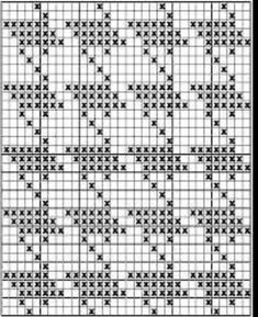 a cross stitch pattern with stars on it