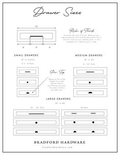 the diagram shows how to draw lines and shapes for different types of objects in this drawing