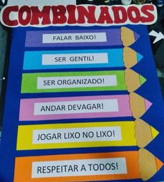 a bulletin board with words and pictures on it that say communados in spanish