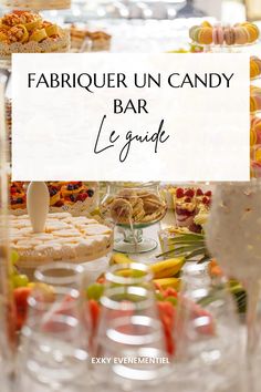 candy bar Candy Bar Palette, Candy Bar Diy, Diy Candy Bar, Decoration Buffet, Bar A Bonbon, Outdoor Baby Shower, Sweet Table, Candy Buffet, Team Building