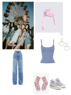 Extended Play, Girls Wear, Wear Pink, Girl Group, Moon, Tattoos, Pink