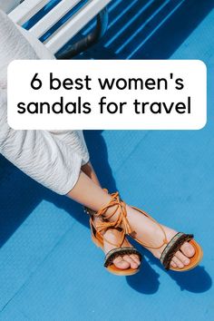 Women's summer fashion = comfortable sandals for walking! Whether you're looking for the best sandals for traveling or for walks on the beach, having the best sandals is important for your summer wardrobe! These travel products are some of the best travel hacks used by digital nomads and travel bloggers. #AmazonFinds #womenssandals #beachpackinglist comfortable sandals, comfortable sandals for women, comfortable sandals for walking, best sandals for walking, women's shoes, women's fashion