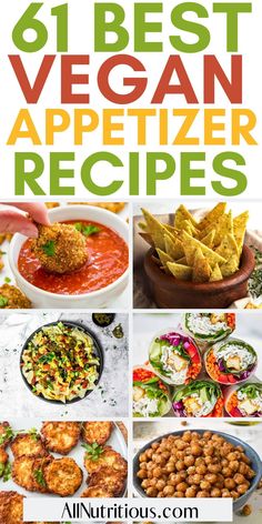 the best vegan appetizer recipes