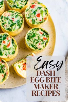 Dash Egg Bite Maker Recipes Dash Maker Recipes, Dash Mini Toaster Oven Recipes, Dash Cooker Recipes, Dash Mini Recipes, Dash Egg Cooker Recipes, Mini Dash Recipes, Egg Bite Maker Recipes, Dash Egg Bite Maker Recipes