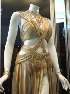 Lynn Collins, Gaun Abad Pertengahan, Dejah Thoris, Egyptian Fashion, Film Costumes, Goddess Costume, Fantasy Dresses, From Movie, Fantasy Gowns