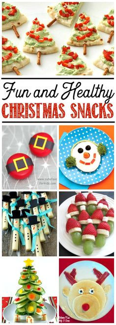 fun and healthy christmas snacks for kids