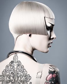 Flamboyant Hairstyles, Bob Hair Color, Avant Garde Hair, Editorial Hair, Silver Bullet, Girl Haircuts, Hair Shows, Shiny Hair, Hair Art