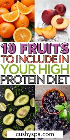 Protein In Fruit, High Protein And Fiber Diet, Fruit And Protein Diet, Hi Protein Foods, Fruit And Protein Snack, Fruit With Protein, Meat And Fruit Diet Plan, Ways To Add Protein To Your Diet, Adding Protein To Diet