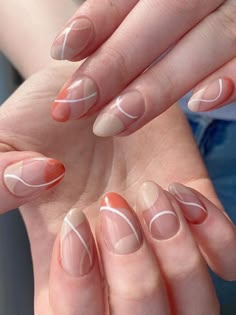 Neutral Wedding Guest Nails, Beige Nails Ideas, Wedding Guest Nails, Nails Beige, Graduation Nail Designs, Cream Nail Art, Beige Nail, Beige Nails Design, Negative Space Nail Art