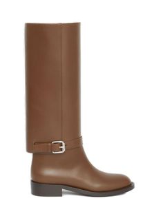 B6403 BURBERRY LEATHER BOOTS Burberry Logo, Designer Outfits, Fashion Enthusiast, Fall Winter 2024, Leather Cap, Brown Leather Boots, Winter 2024, Boots For Sale, Browning