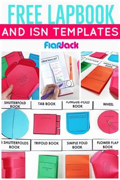 the free lapbook and its templates