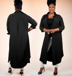 Introducing the Roxy Duster - the ultimate fashion statement for those who need versatility and comfort on the go. This 2-Way Duster can be worn as a dress or light coat, making it perfect for any destination. Made with lightweight fabric and a button-up closure for effortless layering. (Duster dreams really do come true!) Dreams Really Do Come True, Kimono Duster, Light Coat, Moon Child, Sweater Blouse, Fine Jewellery Necklace, 2 Way, Graphic Tee Shirts, Dress Romper