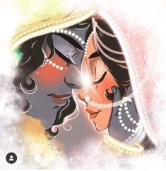 Radhe Krishna Wallpapers, Krishna Drawing, Concept Art Tutorial, Little Krishna, Vedic Art, Hinduism Art, Lord Krishna Wallpapers, Krishna Radha Painting, Radha Krishna Images