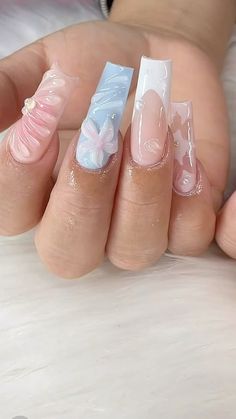 #nails #nailinspo #summernails #girly #girlhood #holiday Bestie Summer, Summer Nails Pink, Henna Nails, Her Nails, Classy Acrylic Nails, Pretty Gel Nails, Really Cute Nails, Nails Only